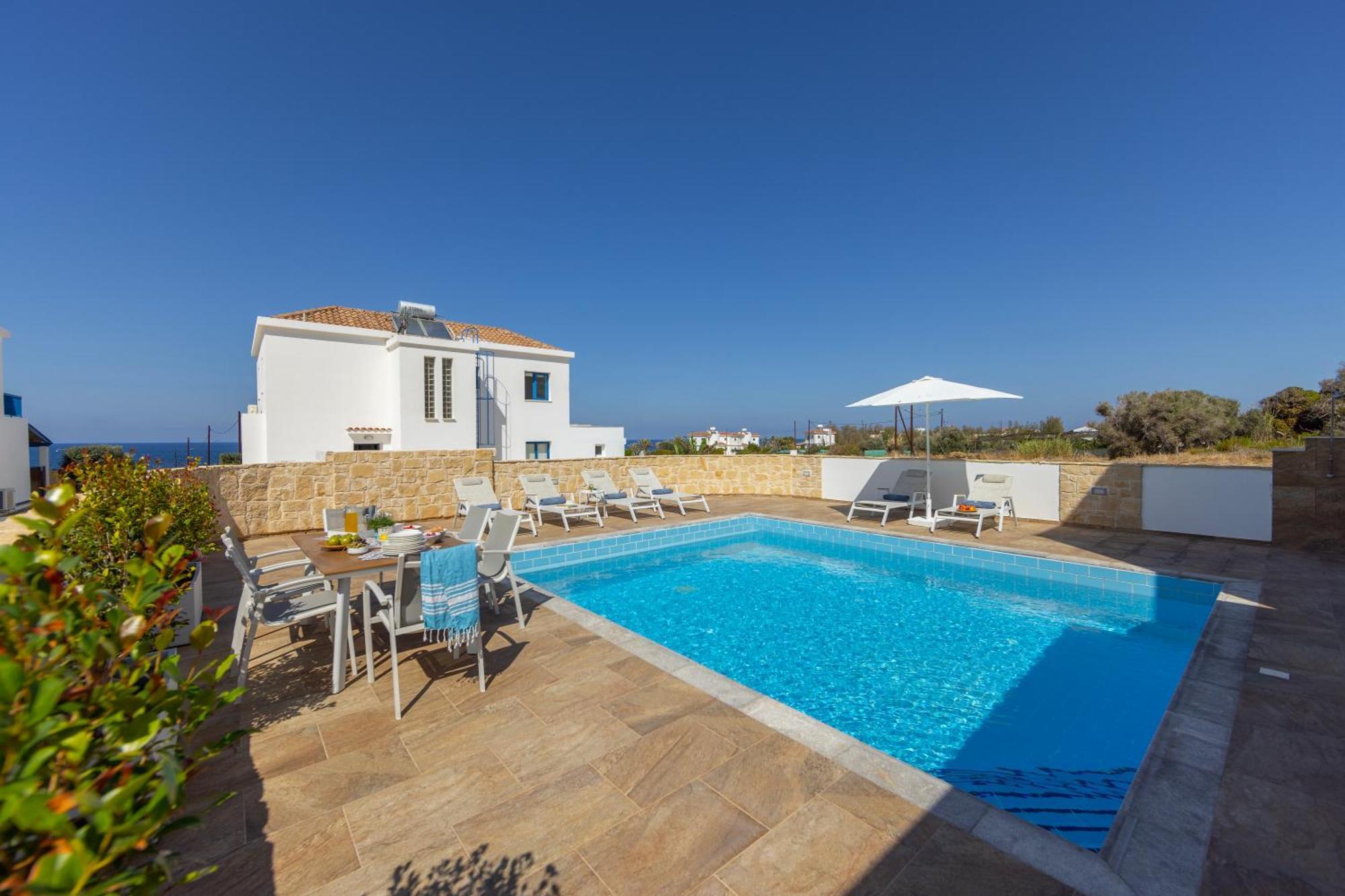 Diana Seaside Villas Pomos Exterior foto