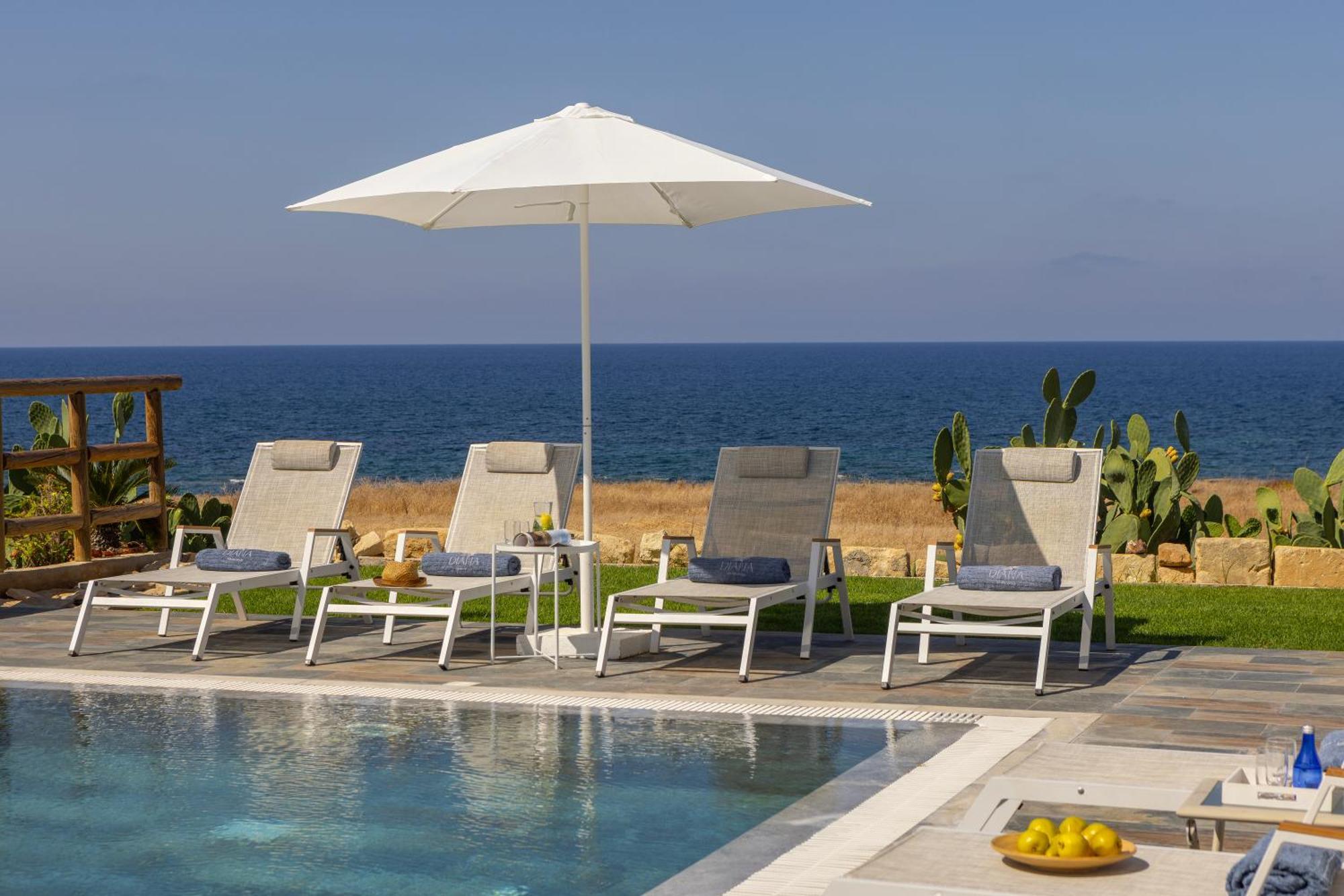 Diana Seaside Villas Pomos Exterior foto