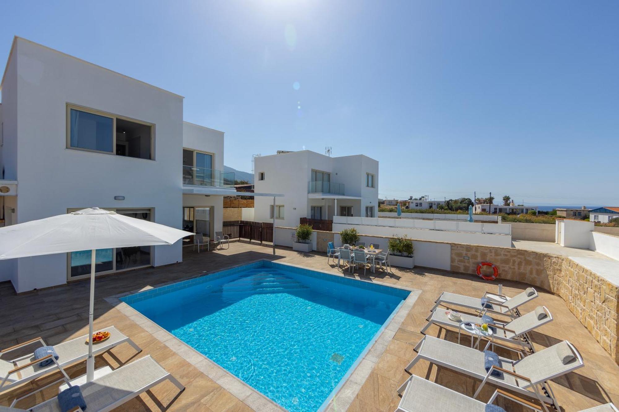 Diana Seaside Villas Pomos Exterior foto
